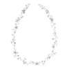 Jon Richard Silver Plated Mia Pearl And Crystal Long Hair Vine