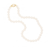 Knotted Pearl Necklace