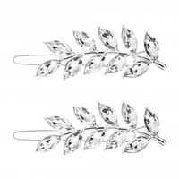 Leaf Hair Clips - Pack Of 2