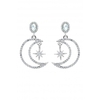 Lipsy Celestial Heim Crescent Earrings