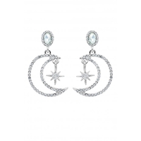 Lipsy Celestial Heim Crescent Earrings