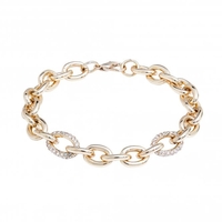 Lipsy Gold Link Bracelet