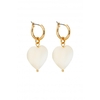 Lipsy Gold Mop Hoop Earrings