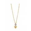 Lipsy Heim Link Gold Heart Necklace