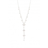Lipsy Silver Celestial Y Drop Necklace