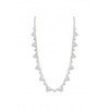 Lipsy Silver Polished Heart Short Necklace