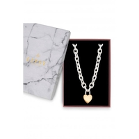 Lipsy Two Tone Short Pendant Necklace - Gift Boxed