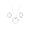 Long Pendant With Crystal Set - New Honest