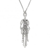 Louisa diamante pendant necklace