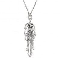 Louisa diamante pendant necklace