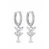 Mini Flower Hoop Earrings