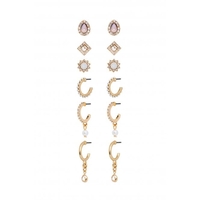 Mood Gold Plated Celestial Semi Precious Multi Pack