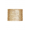 Mood Gold Plated Chain Mail Wide Bracelet