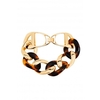 Mood Gold Plated Chunky Tort Chain Link Wristwear