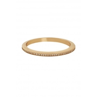 Mood Gold Plated Crystal Cuff Bracelet