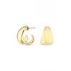 Mood Gold Plated Double Hoop Earrings