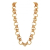 Mood Gold Plated Double Link Chain Necklace