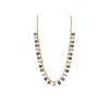 Mood Gold Plated Golden Crytsal Droplet Necklace
