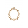 Mood Gold Plated Oval Chain Link Bracelet