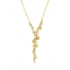 Mood Gold Plated Vintage Charmed Y Necklace