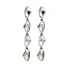 Mood Hematite Special Cut Statement Drop Earrings