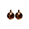 Mood Resin Tort Forward Facing Resin Earrings
