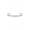 Mood Silver Crystal Baguette Crystal Bangle