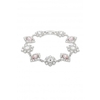 Mood Silver Pink Crystal Pretty Bracelet