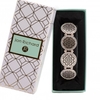 Rose Gold Plated Crystal Filagree Stretch Bracelet - Gift Boxed