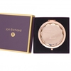 Rose Gold Plated Crystal Letter Compact E - Gift Boxed