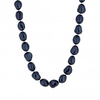 Silver Plated Blue Baroque Pearl Necklace