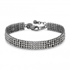Silver Plated Crystal Diamante Bracelet