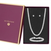 Silver Plated Popcorn Mesh Set - Gift Boxed