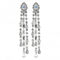Silver Plated Shower Drop Earring