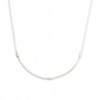 Silver Simply Silver Popcorn Station Allway Necklace