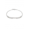 Simply Silver Sterling Silver 925 Baguette T Bar Bracelet