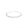 Simply Silver Sterling Silver 925 Baguette Tennis Bracelet