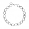 Simply Silver Sterling Silver 925 Cubic Zirconia Link Bracelet