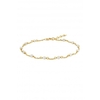 Simply Silver Sterling Silver 925 Mother of Pearl Ball Bracelet