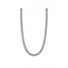 Simply Silver Sterling Silver 925 Open Cage Texture Necklace
