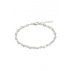 Simply Silver Sterling Silver 925 Small Infinity Bracelet