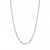 Simply Silver Sterling Silver 925 Small Infinity Necklace