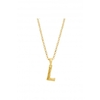 Simply Silver Sterling Silver Gold Alphabet 