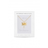Simply Silver Sterling Silver Gold Dragonfly Necklace - Gift Boxed