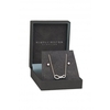 Simply Silver Sterling Silver With Cubic Zirconia Infinity Set