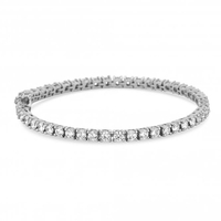 Sterling Silver 925 Cubic Zirconia Tennis Bracelet