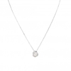 Sterling Silver 925 Freshwater Pearl Knot Necklace