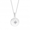 Sterling Silver 925 Mini Locket Necklace