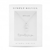 Sterling Silver 925 Polished Bee Necklace - Gift Boxed