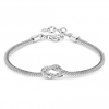 Sterling Silver 925 Polished Fox Tail Bracelet